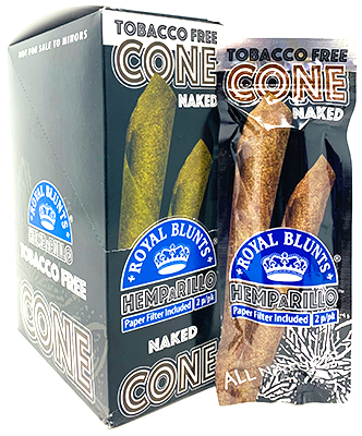 Photograph of product: Royal Blunts Hemparillo Cones - Naked