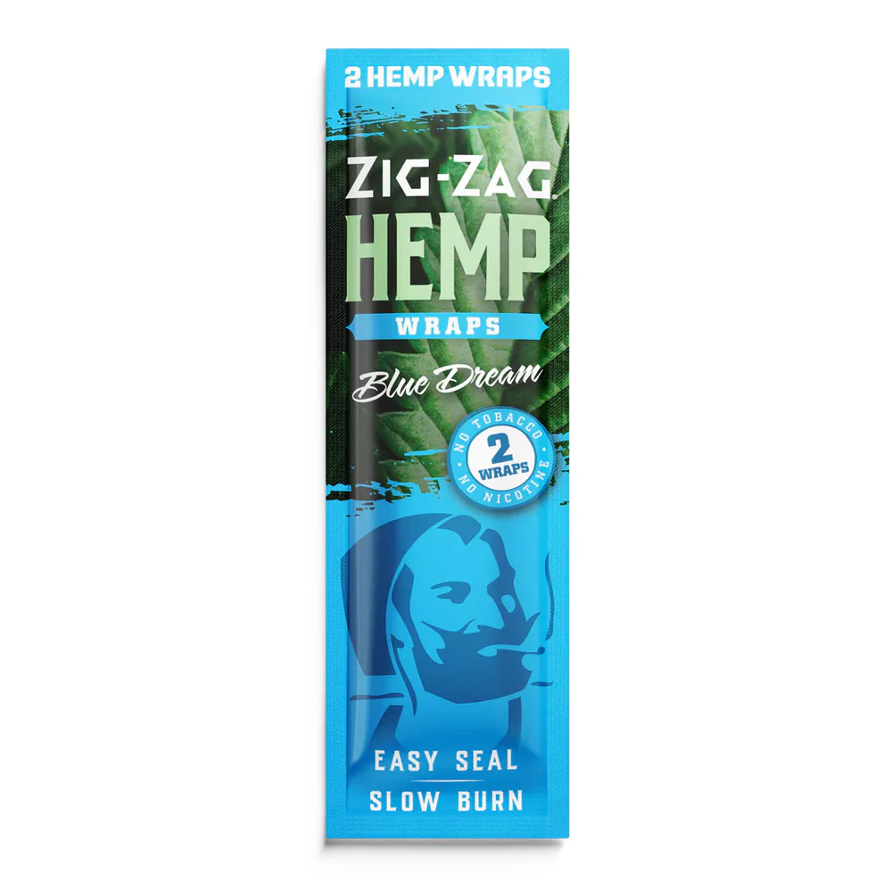 Photograph of product: ZGZ | Zig Zag Hemp Wraps | Blue Dream