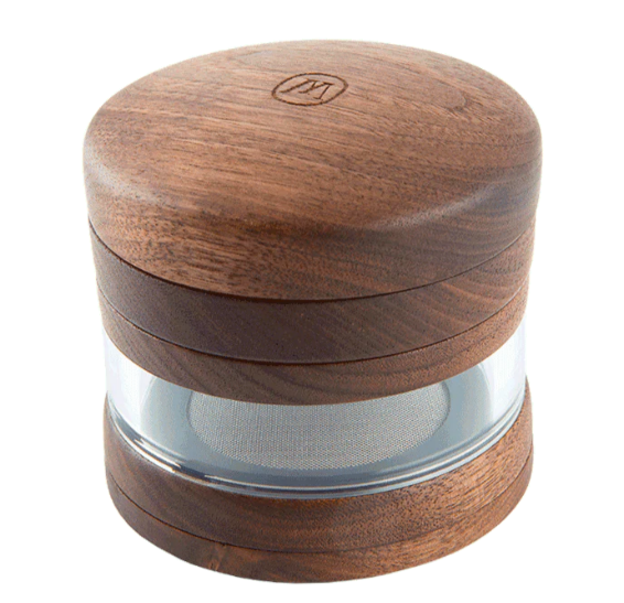 Photograph of Product: Marley Natural 4pc Grinder Small Black Walnut