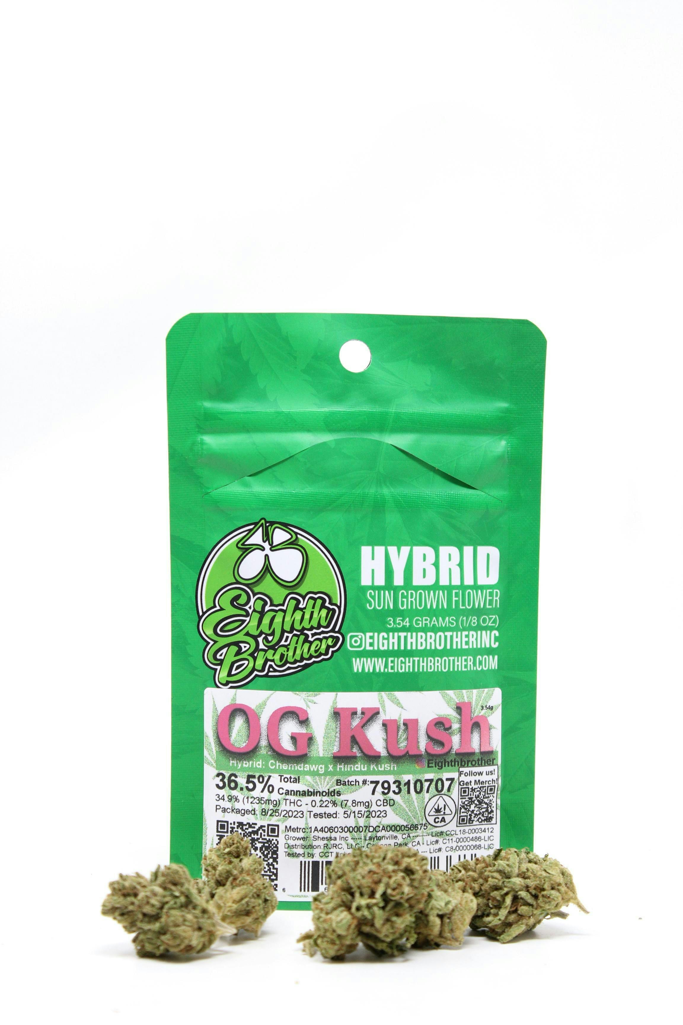 Photograph of product: OG KUSH - BROTHERS - 3.5G
