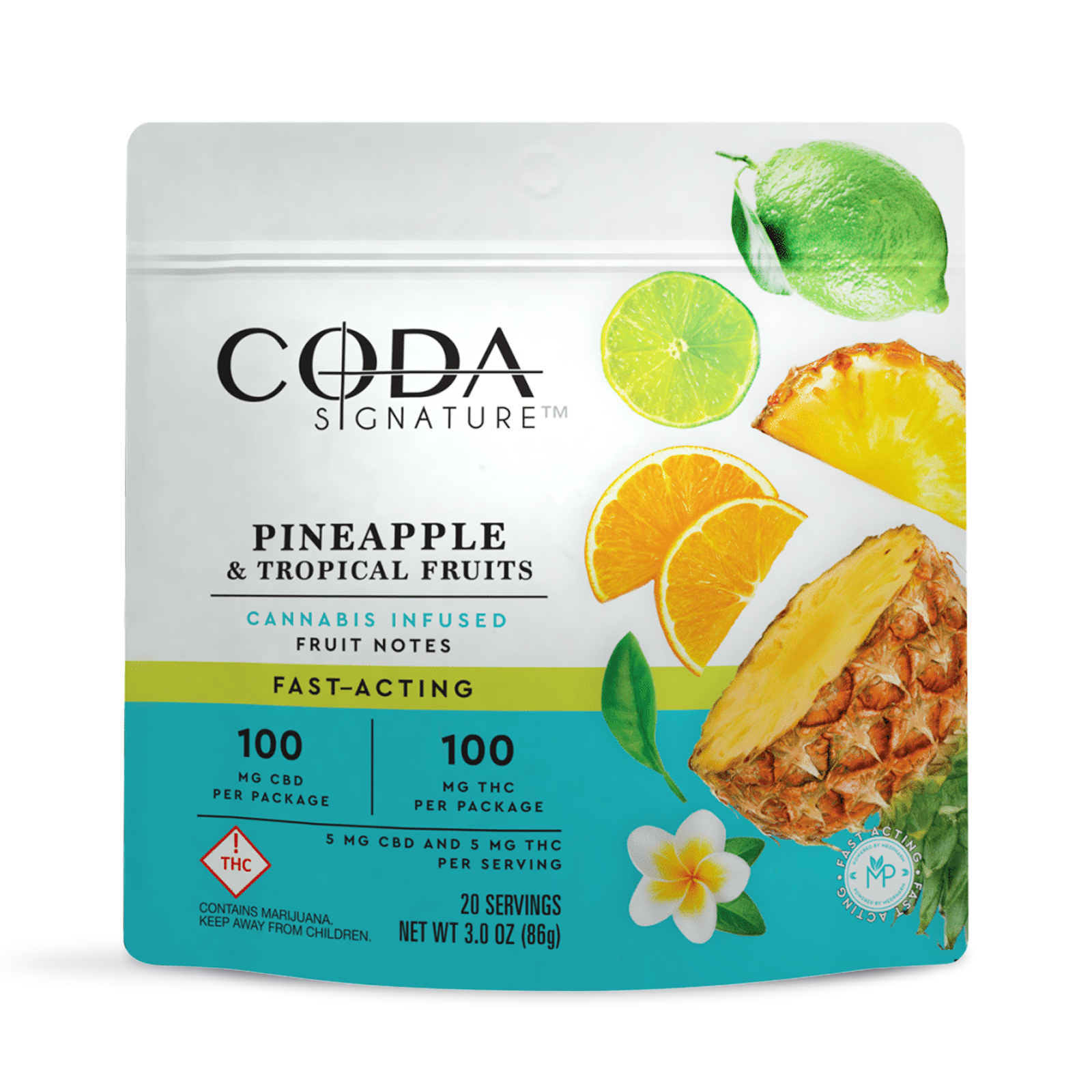 Photograph of product: Pineapple & Tropical Fruit Fruit Notes