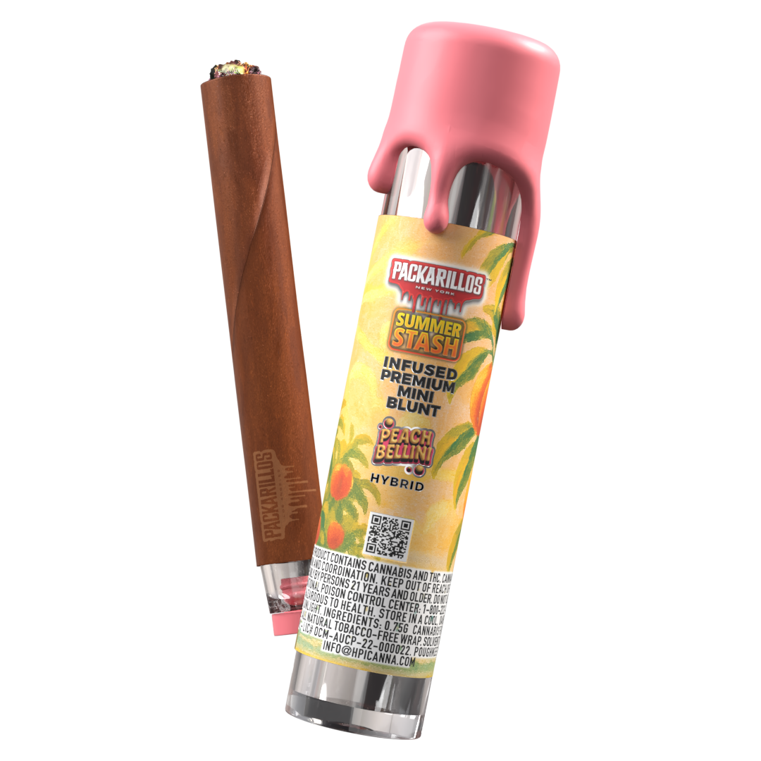 Photograph of product: Packs | Packarillo BLUNT | Peach Bellini | 1g