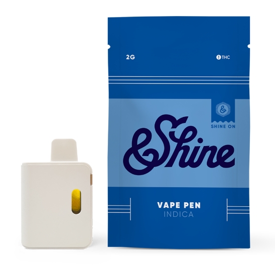 Photograph of Product: &Shine Fire Og Vape Pen 2000mg