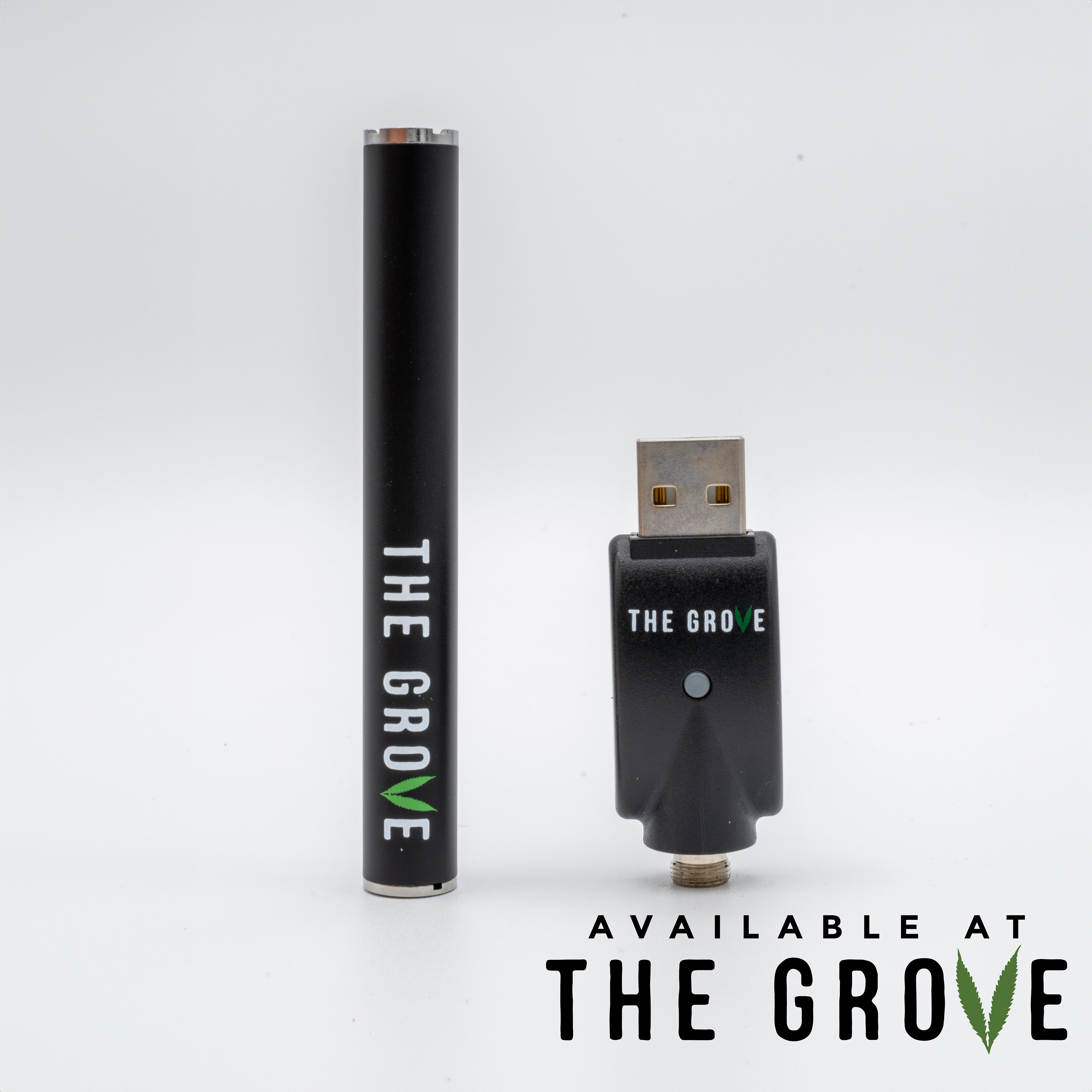 Photograph of Product: The Grove | Buttonless 510 Thread Battery - Black