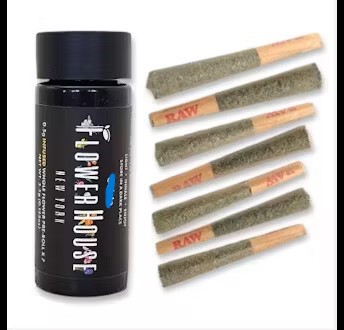 Photograph of product: Flowerhouse | Dough Boy | Infused Pre-Roll | 7pk - 3.5g