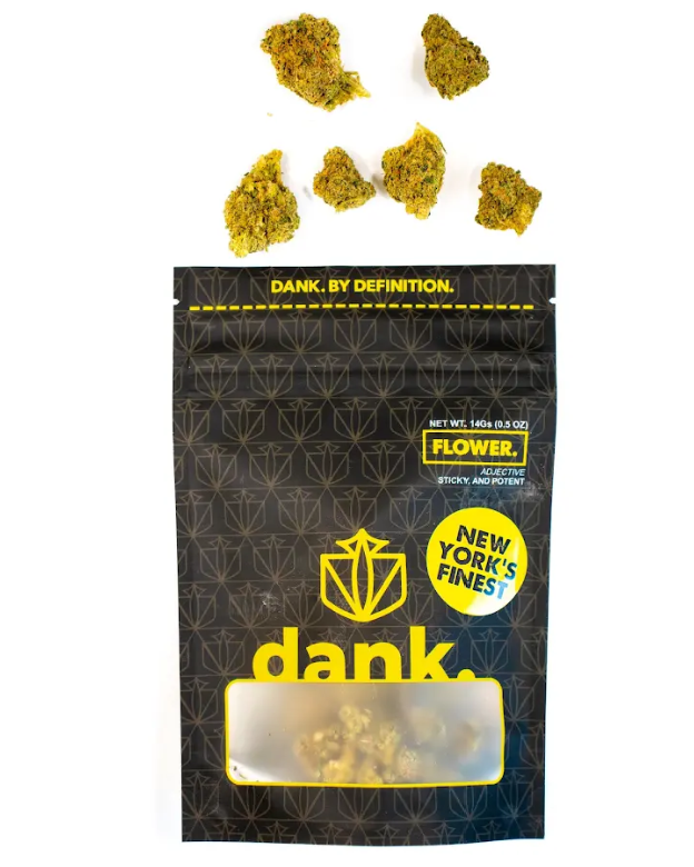Photograph of product: Dank | Flower | Sungrown | Super Lemon Haze - 14g