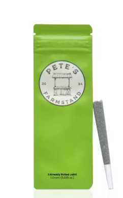 Photograph of product: Pete's Farmstand - Z Pie Pre-Roll 1g
