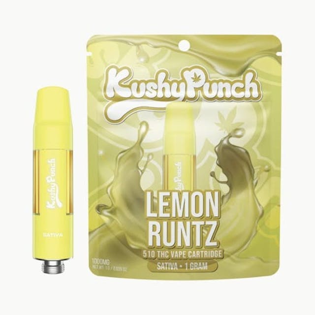 Photograph of product: Lemon Runtz | 1g Cart - 