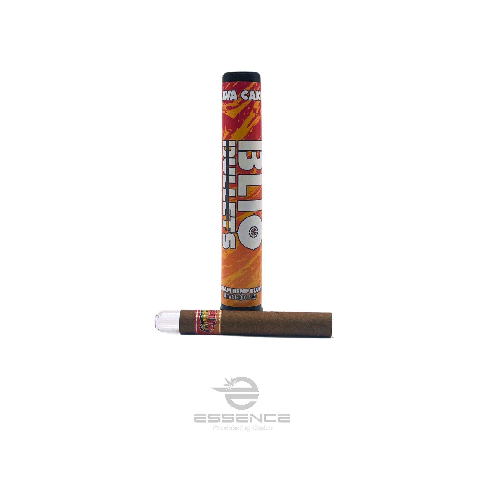 Photograph of product: Blio Bullets - Glass Tip Hemp Blunt - Lava Cake