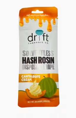 Photograph of product: DRIFT | CANTALOUPE CREAM ROSIN DISPOSABLE