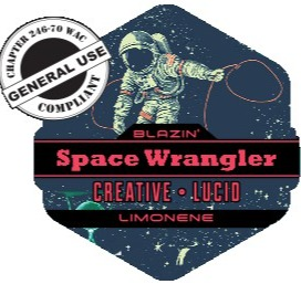 Photograph of product: Space Wrangler OG Pre-Roll 4-pack | 2.4g (DOH)