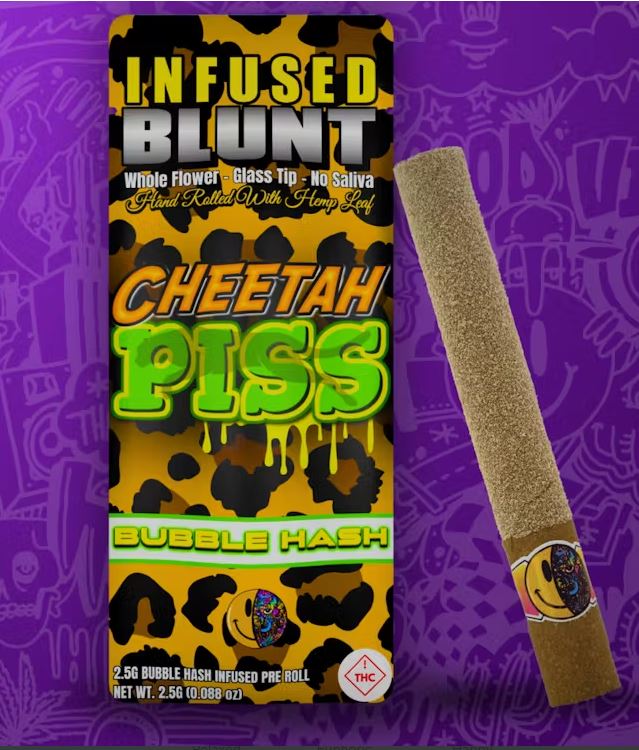 Photograph of product: Cheetah Piss | Infused Blunt