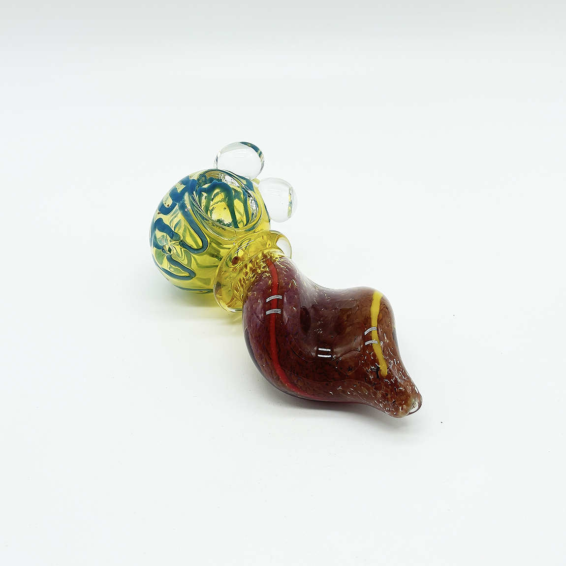 Photograph of product: Hand Pipe | Teardrop Swirl | 4.5"