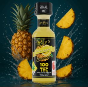 Photograph of product: Pineapple Lil Ray's Lemonade | 100mg