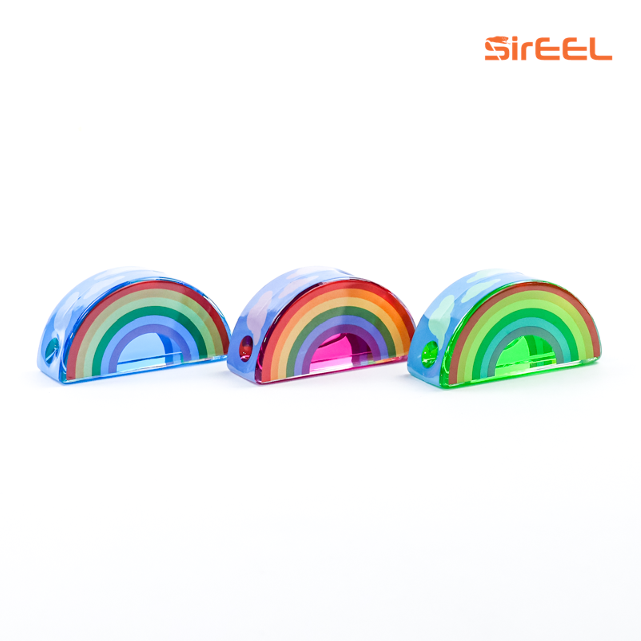 Photograph of product: Slice n Smoke Rainbow Pipe | 4.5in