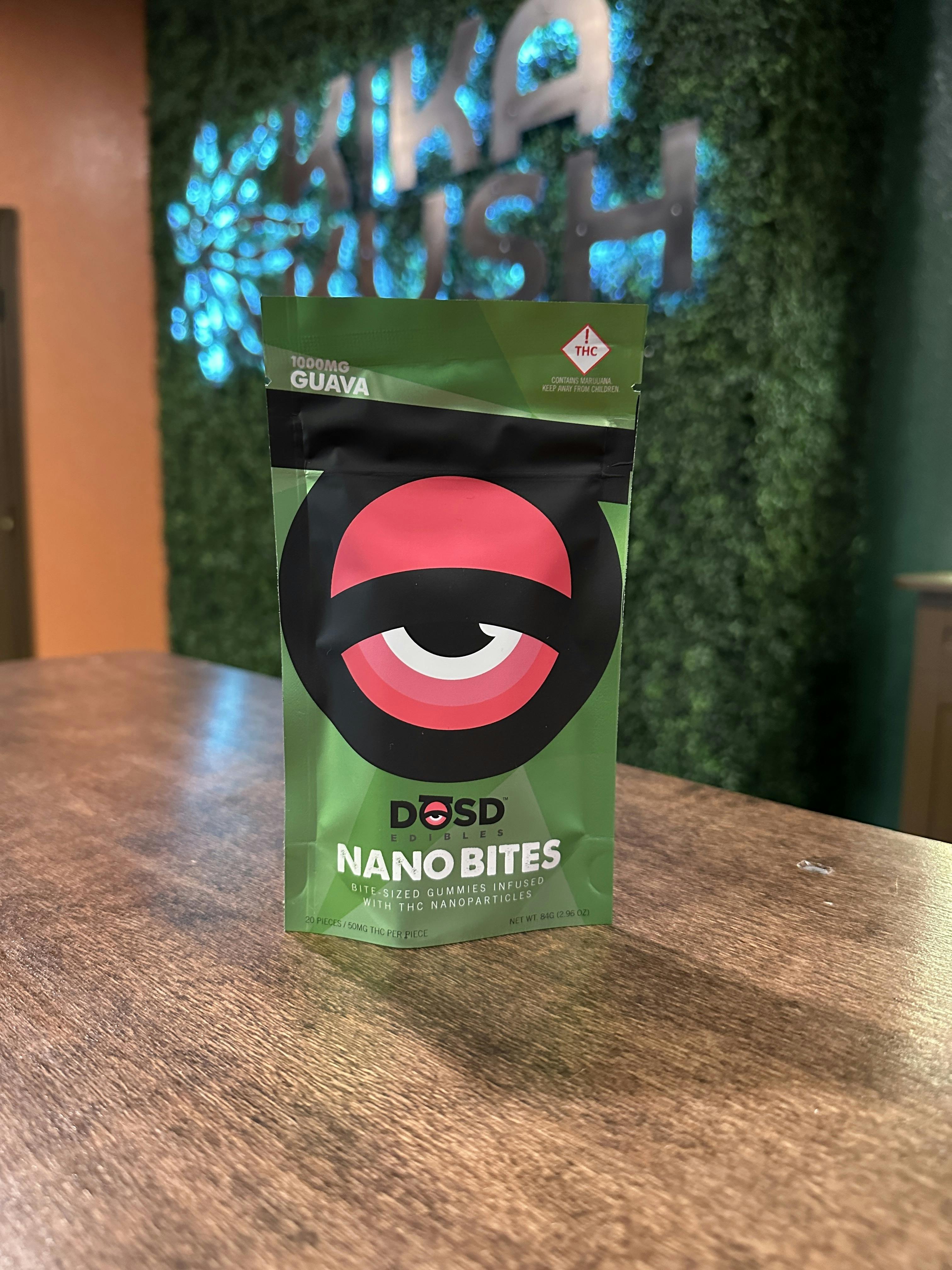 Photograph of product: Dosd - Nano Bites - Guava - 1000mg