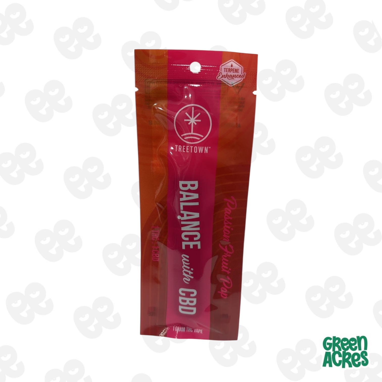 Photograph of product: Tree Town: Passion Fruit Pop 1G Balance W/CBD
