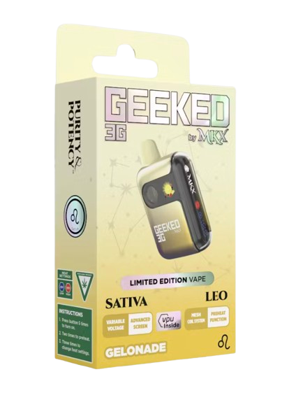 Photograph of product: Geeked | Gelonade Disposable