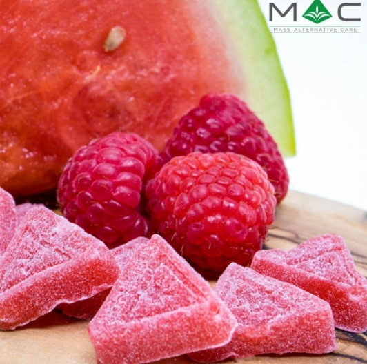 Photograph of product: Raspberry Watermelon RSO Gummies | 20pk