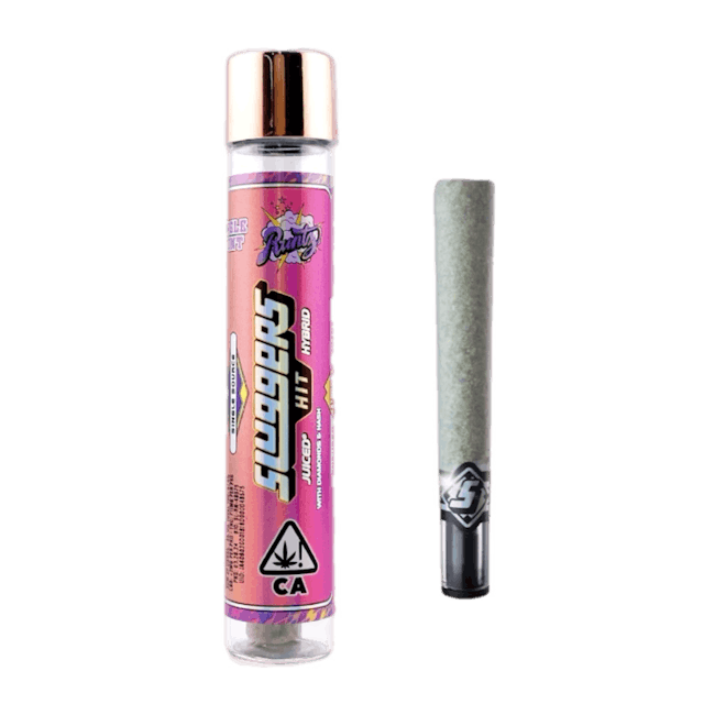 Photograph of product: Runtz Diamond Infused Pre-Roll 1.25g - 