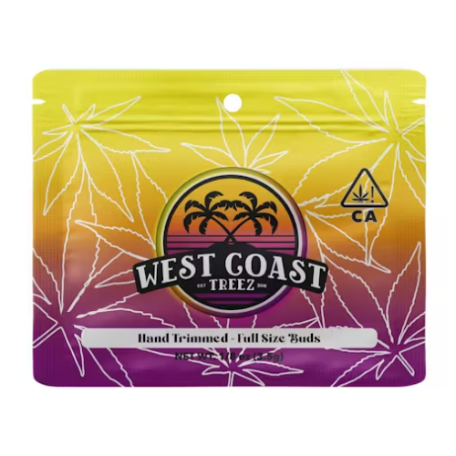 Photograph of product: West Coast Treez - GMO (Oui'd) Flower - 3.5g
