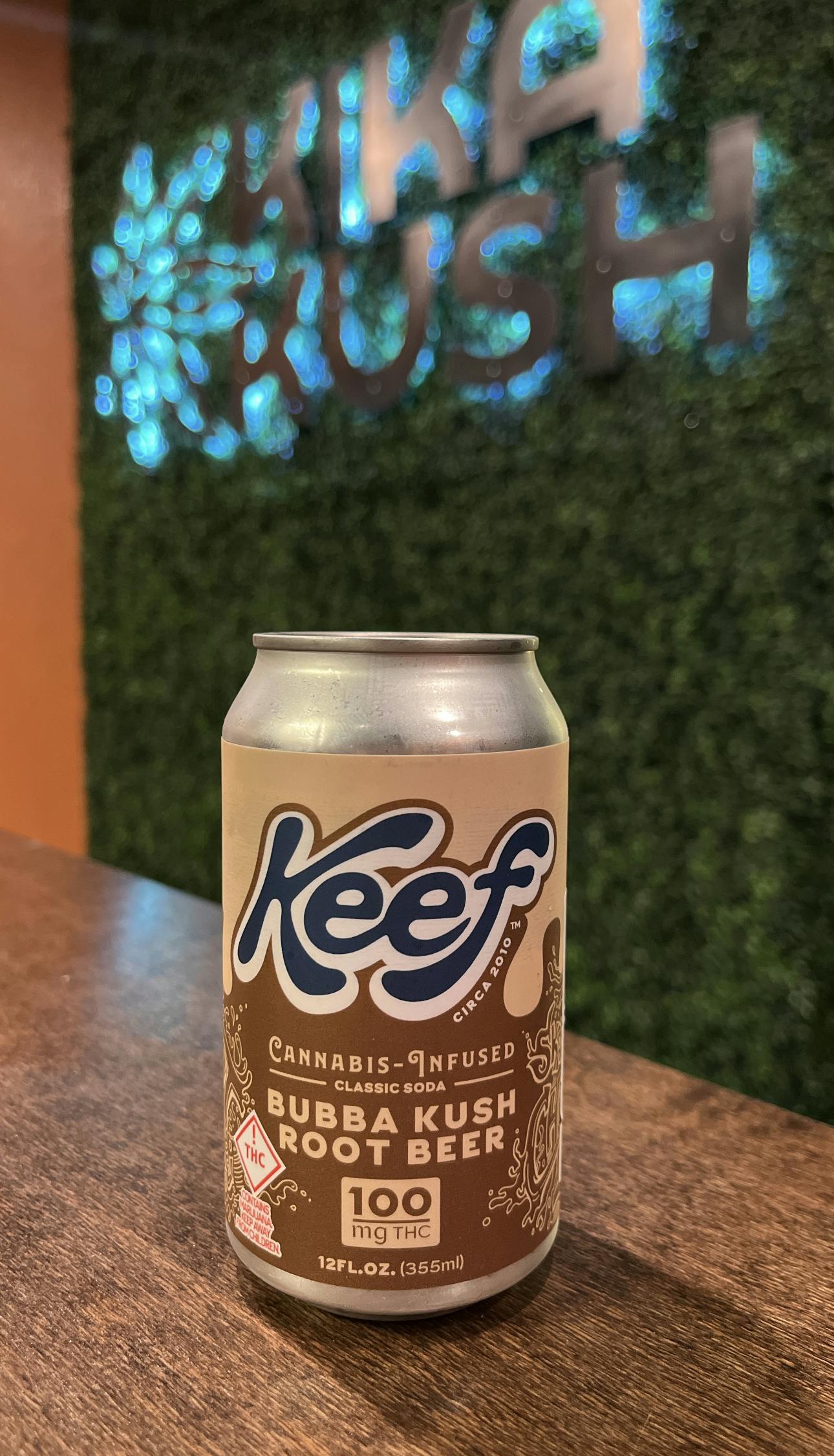 Photograph of product: Keef Cola - Root Beer - 100mg