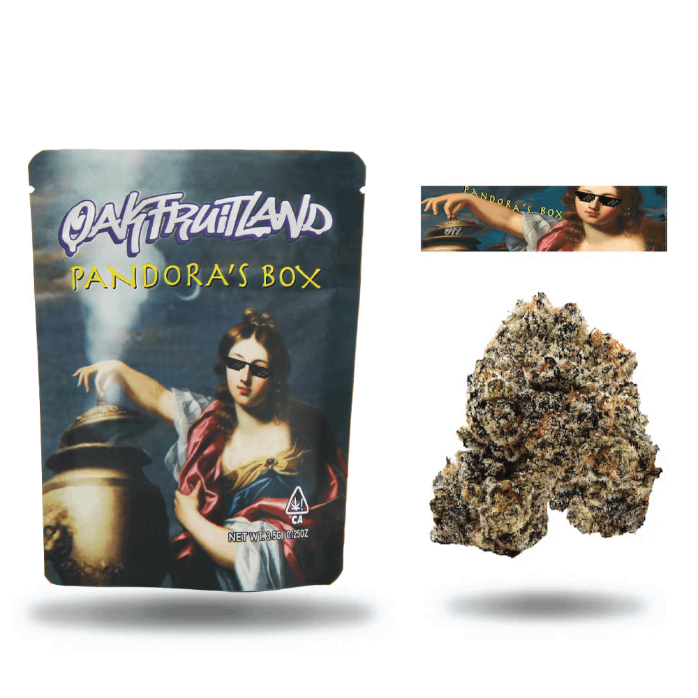 Photograph of product: Oakfruitland 3.5g Pandora's Box