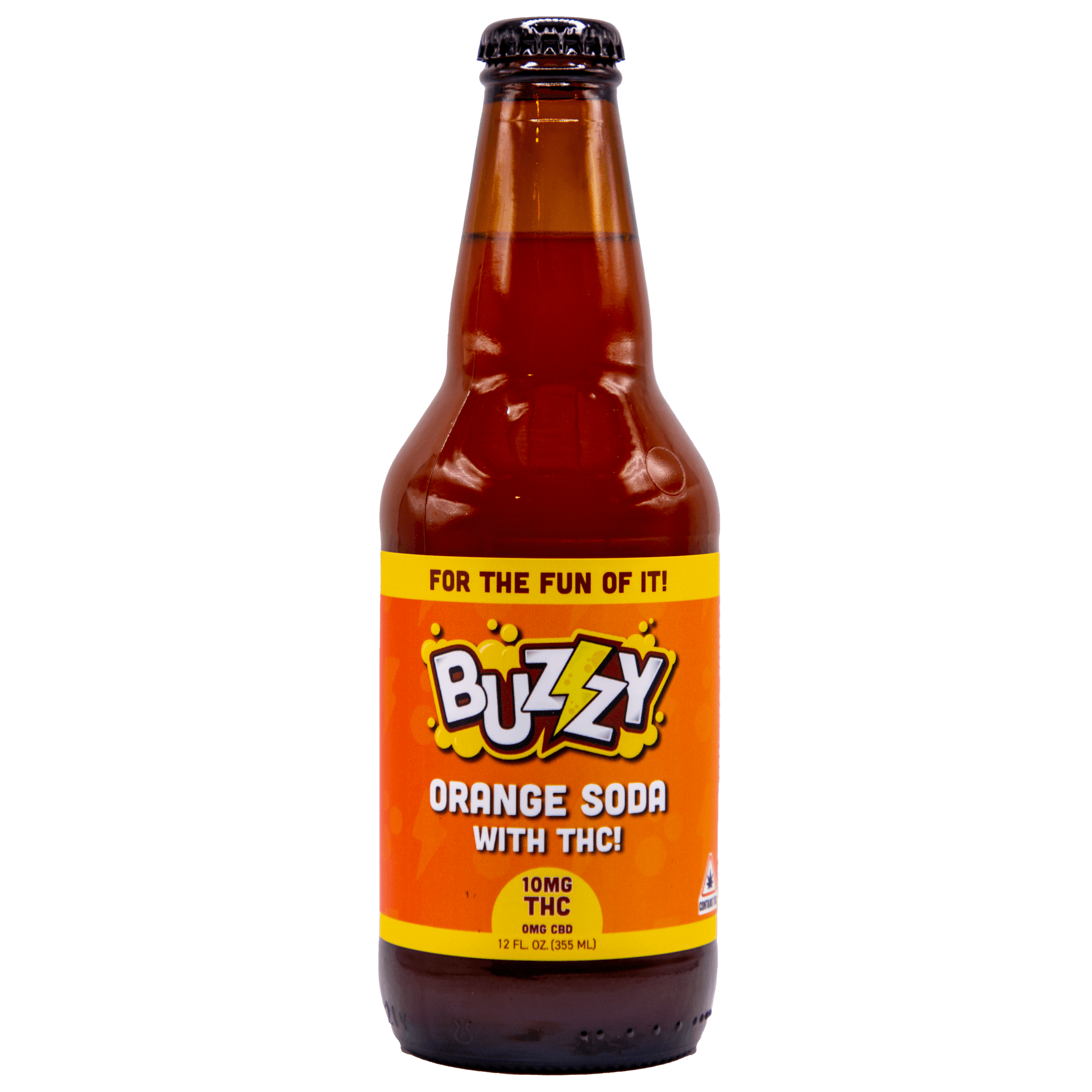 Photograph of product: Buzzy Orange Soda - 10mg Drink