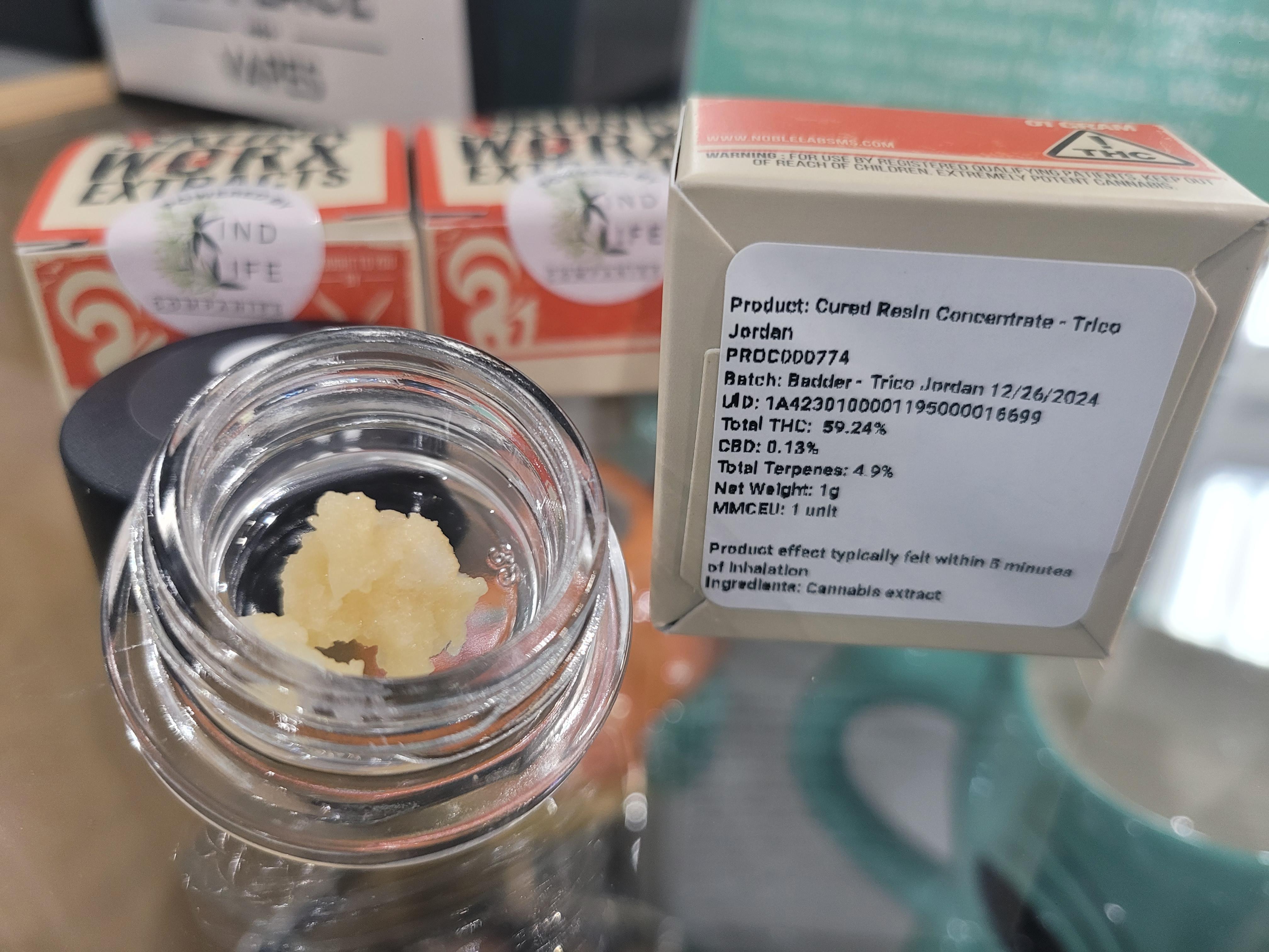 Photograph of product: Trico Jordan-Cured Resin Badder | NL