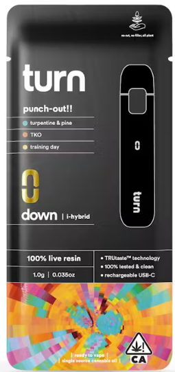 Photograph of product: [Turn] Live Resin - All-In-One - 1g - punch-out!! (H)