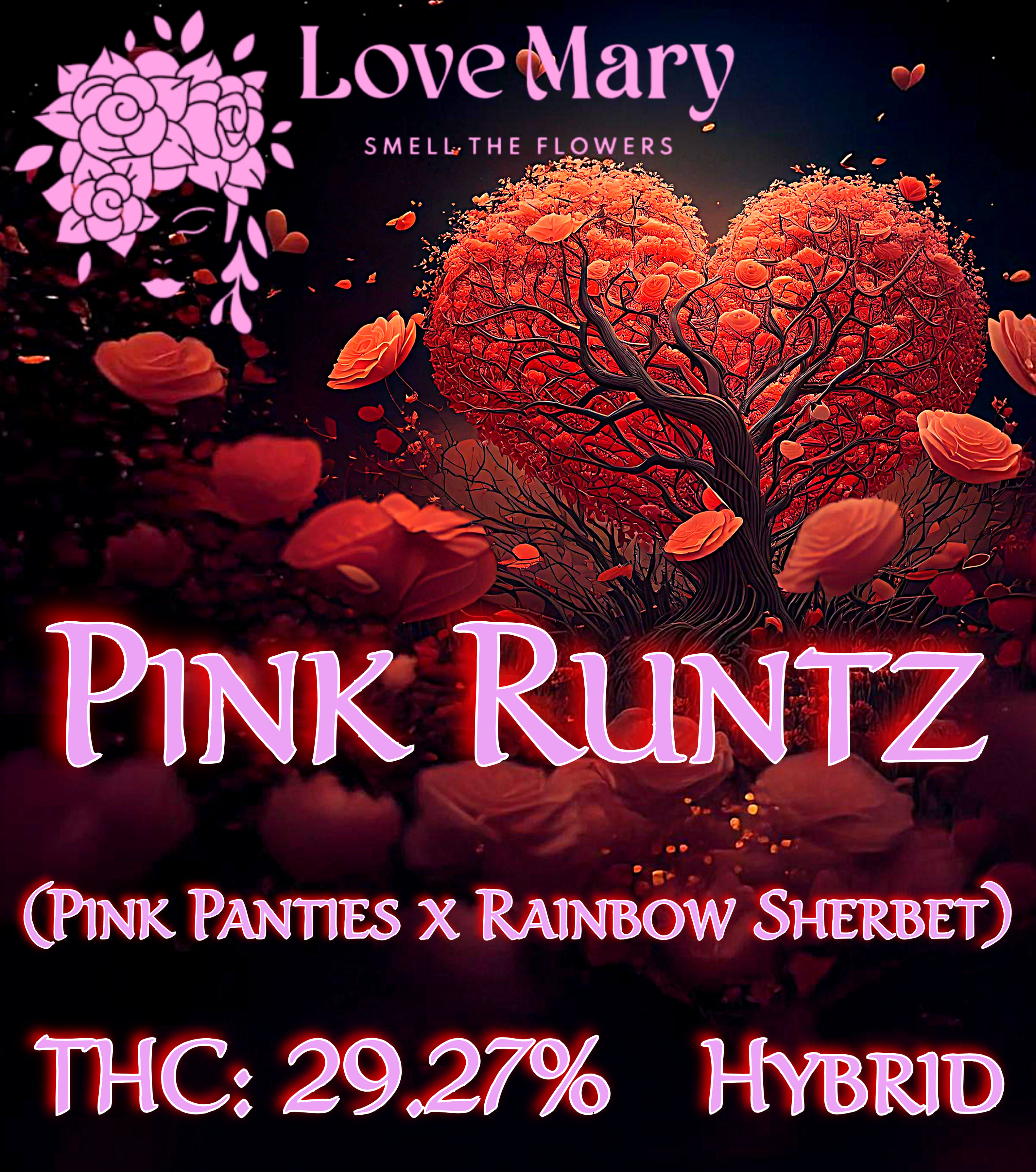 Photograph of product: Pink Runtz (Love Mary) - 28g