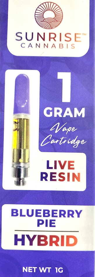 Photograph of product: Blueberry Pie - Live Resin - Standard 510 Thread