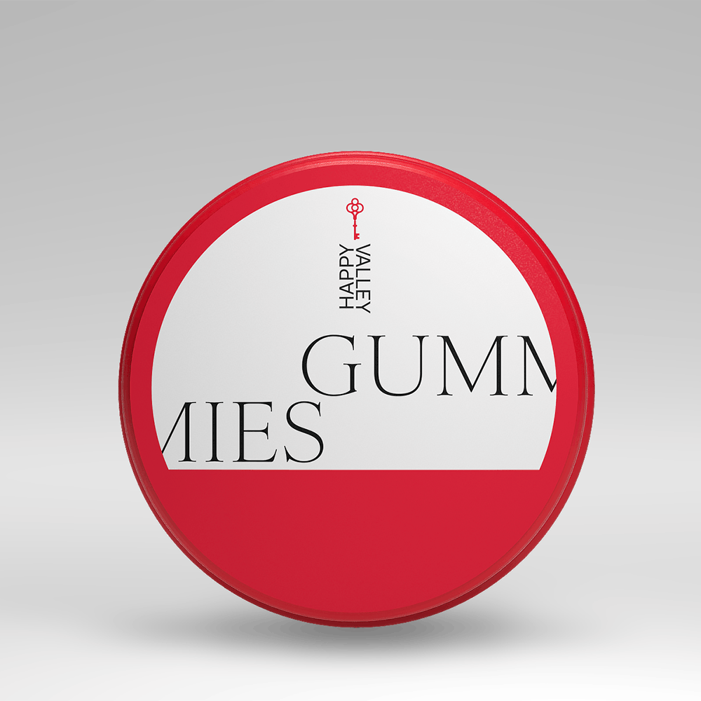 Photograph of product: Cherry Cola Gummies - 100mg - Happy Valley