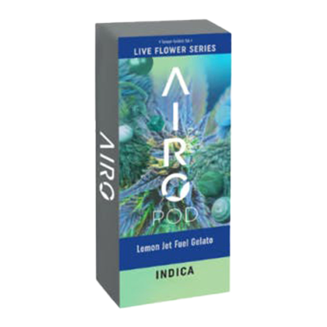 Photograph of product: Lemon Jet Fuel Gelato Live Flower Pod 0.9g {V340}