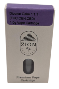 Photograph of Product: Divorce Cake 2:1:1 THC:CBD:CBN