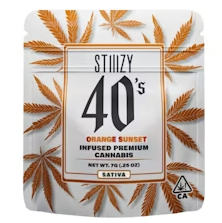 Photograph of product: STIIIZY Orange Sunset Infused 40's - 7g