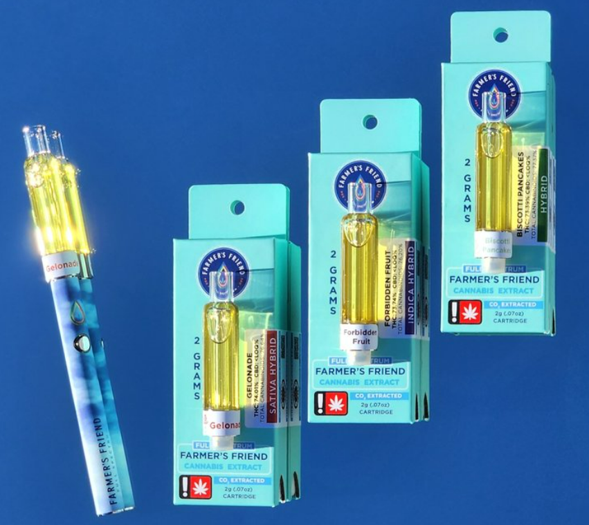 Photograph of product: Farmer's Friend Extracts - BETTIE PAGE - CO2 Cartridge - (2g) - H