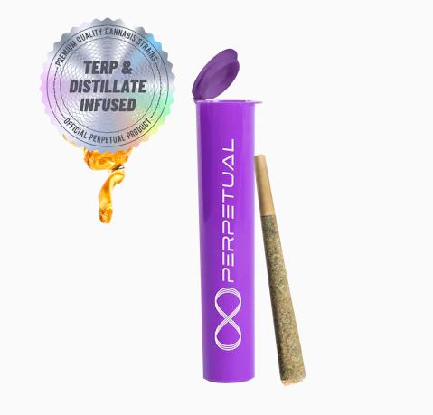 Photograph of product: Perpetual Cherry Bomb Infused Preroll