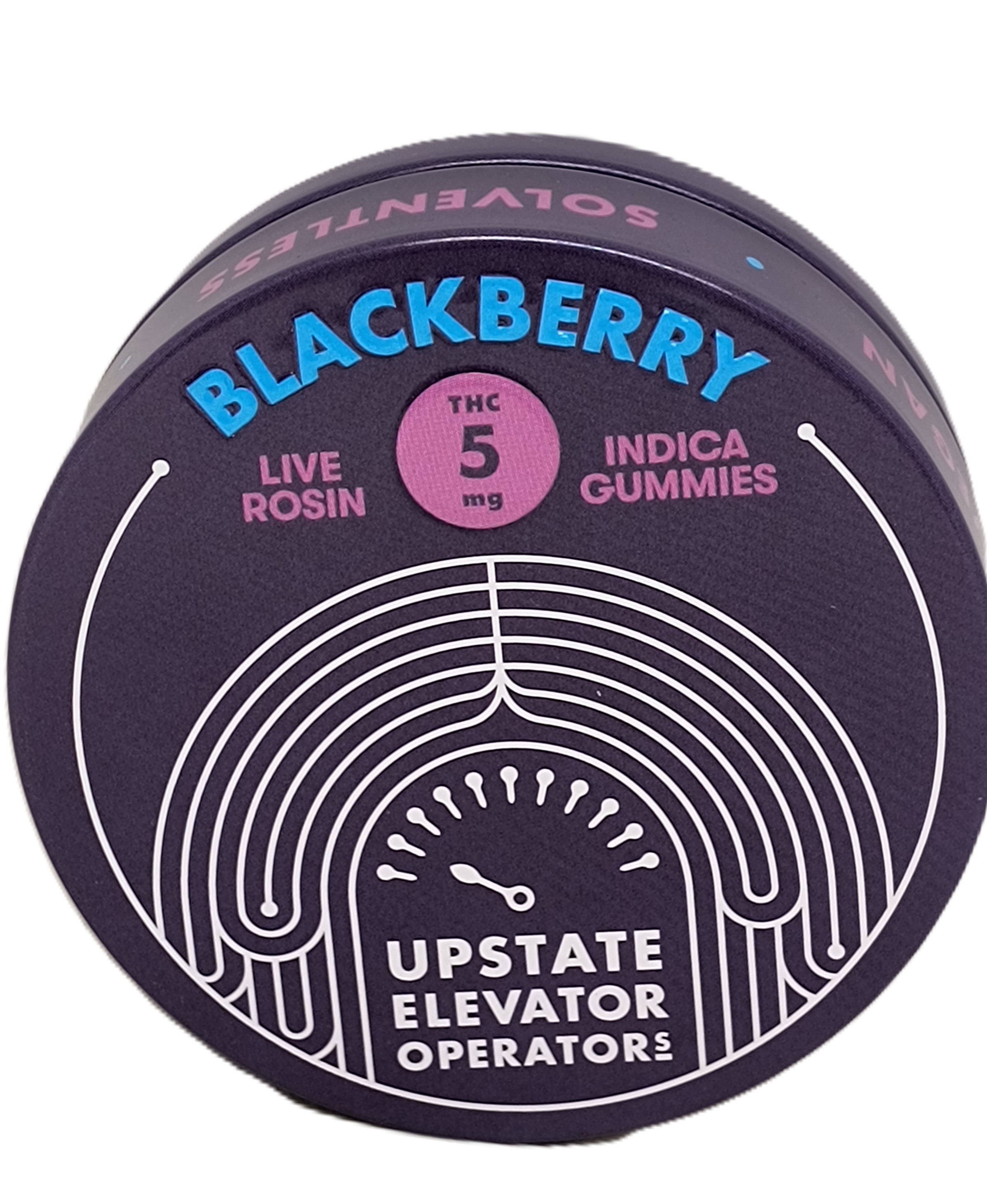 Photograph of product: Live Rosin Blackberry Gummies- 50mg