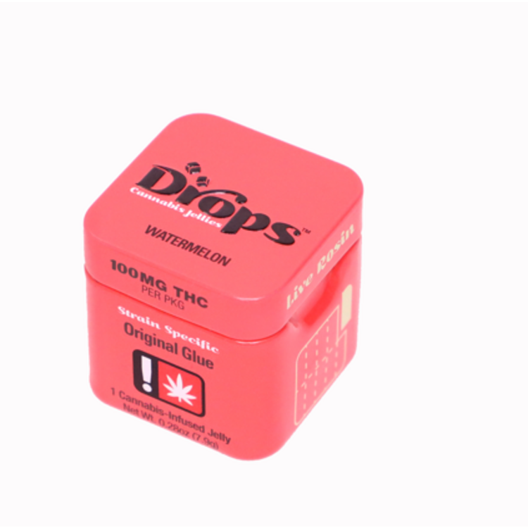 Photograph of product: Drops 100mg Single Watermelon