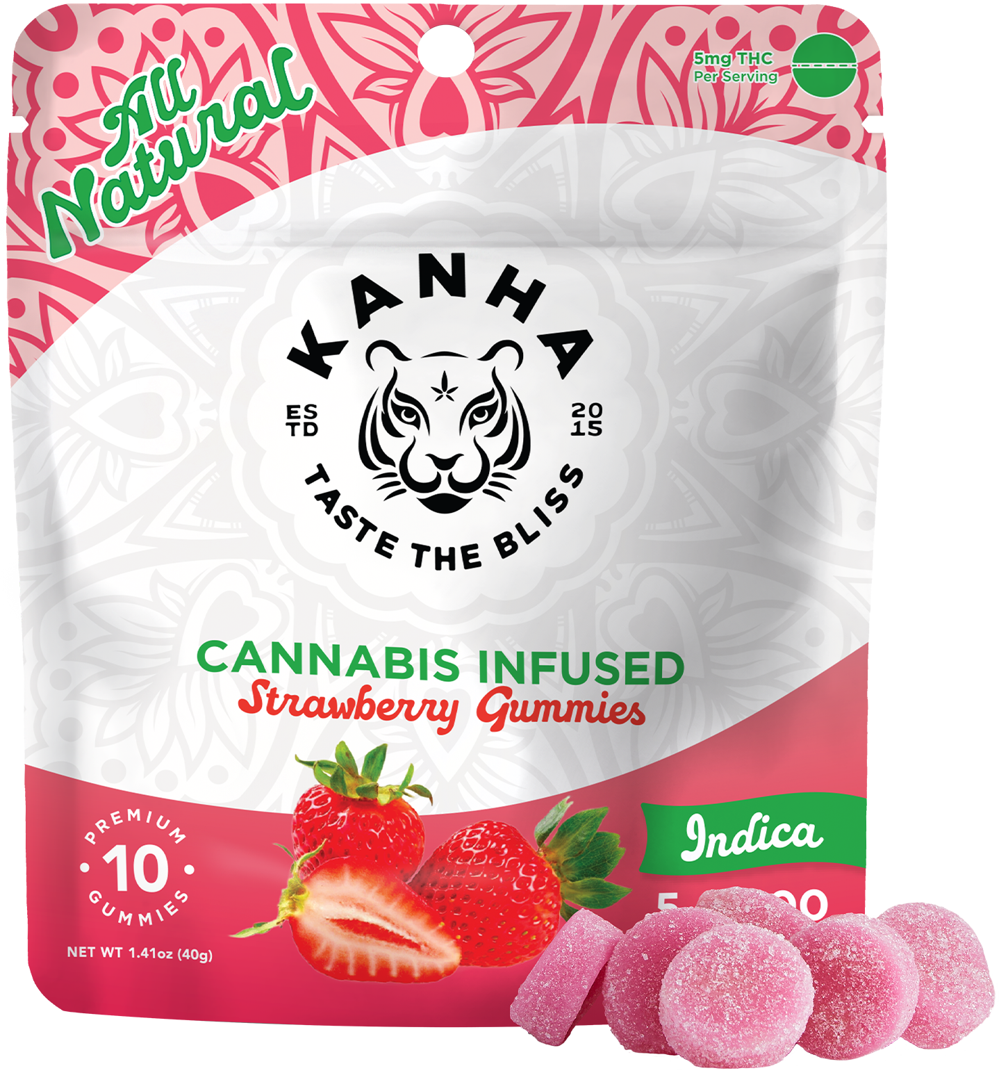 Photograph of product: Strawberry Gummies | 10pk