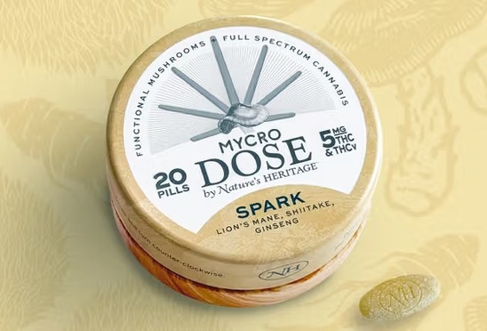 Photograph of product: Nature's Heritage Mycro SPARK (S) Pills 5mg 20pk