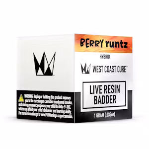 Photograph of product: Berry Runtz (Hybrid) Live Resin Badder
