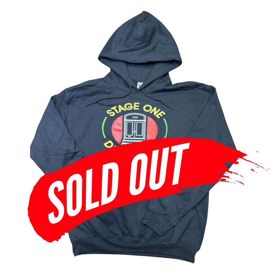 Photograph of product: Stage One Dispensary Black Hoodie - XXL