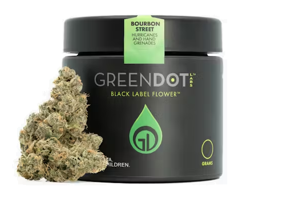 Photograph of product: Green Dot Labs Bourbon Street Flower 3.5g