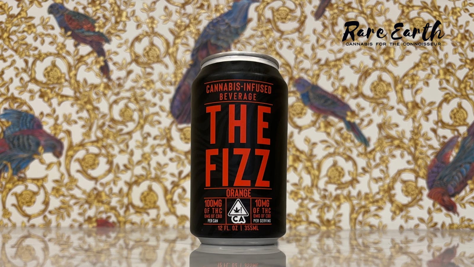 Photograph of product: The Fizz - Orange Soda - 100 MG