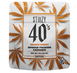 Photograph of product: Orange Sunset Infused 40's | 7g