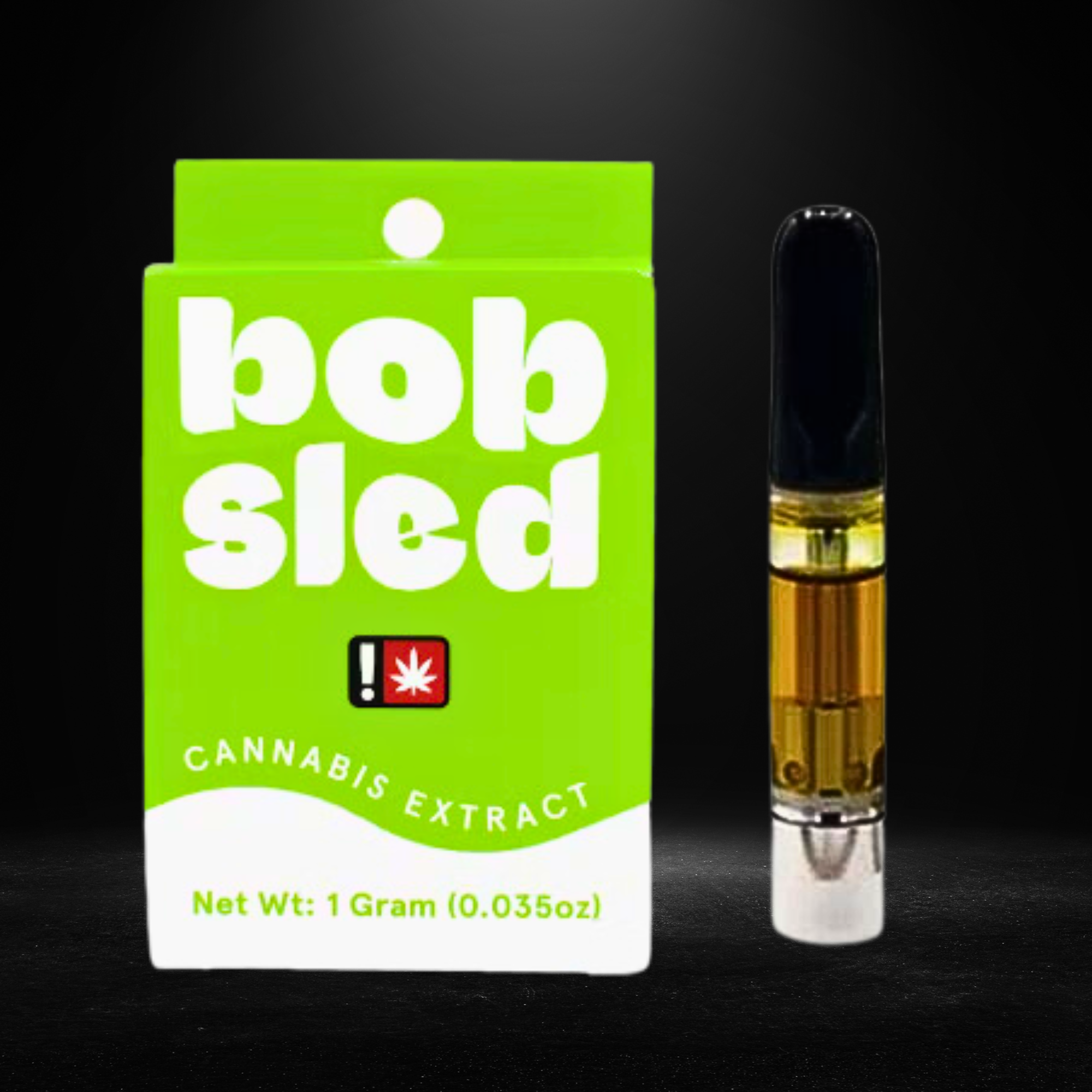 Photograph of product: Bobsled | Black Cherry OG - 1g LR Cart