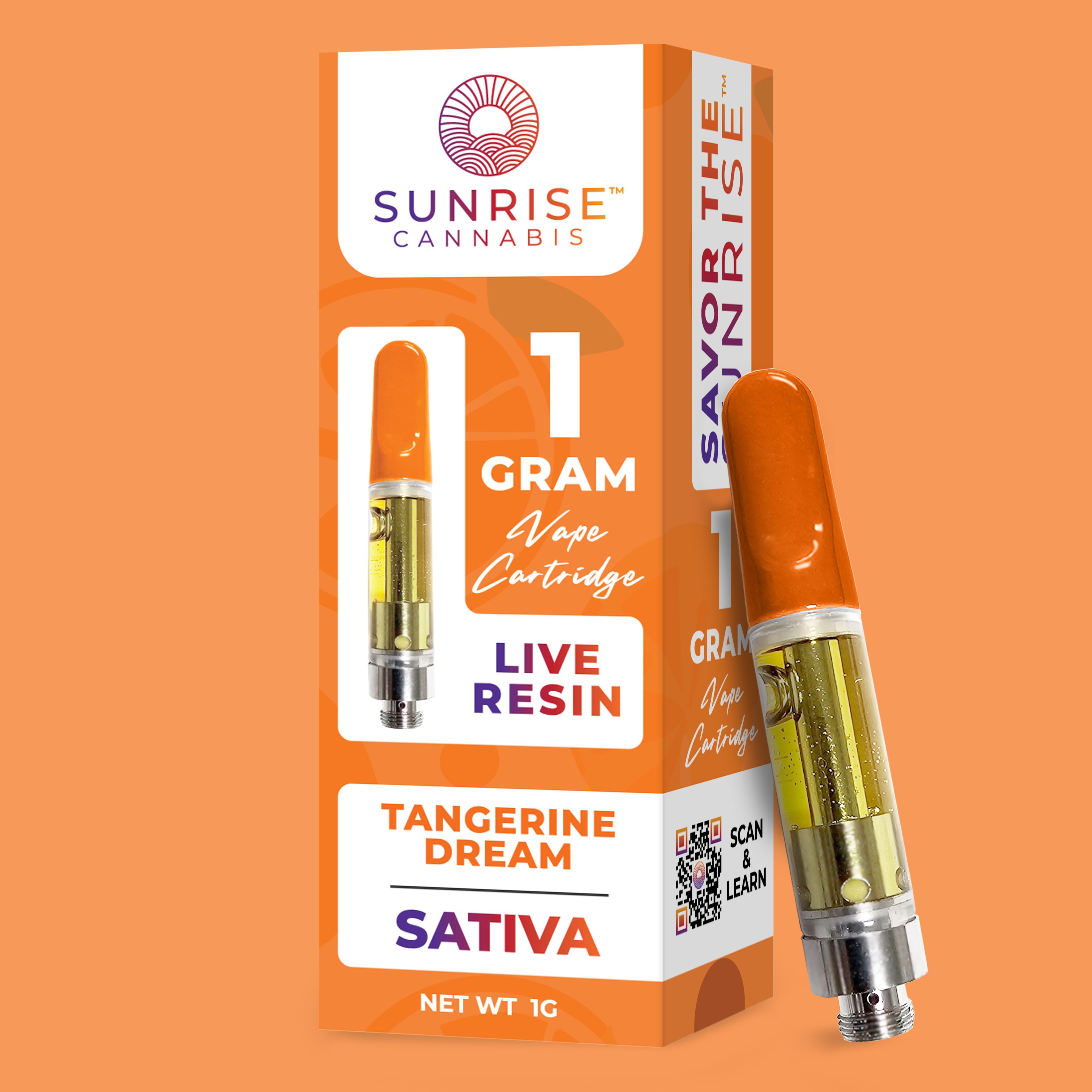 Photograph of product: Tangerine Dream (S) Live Resin Cart 1g