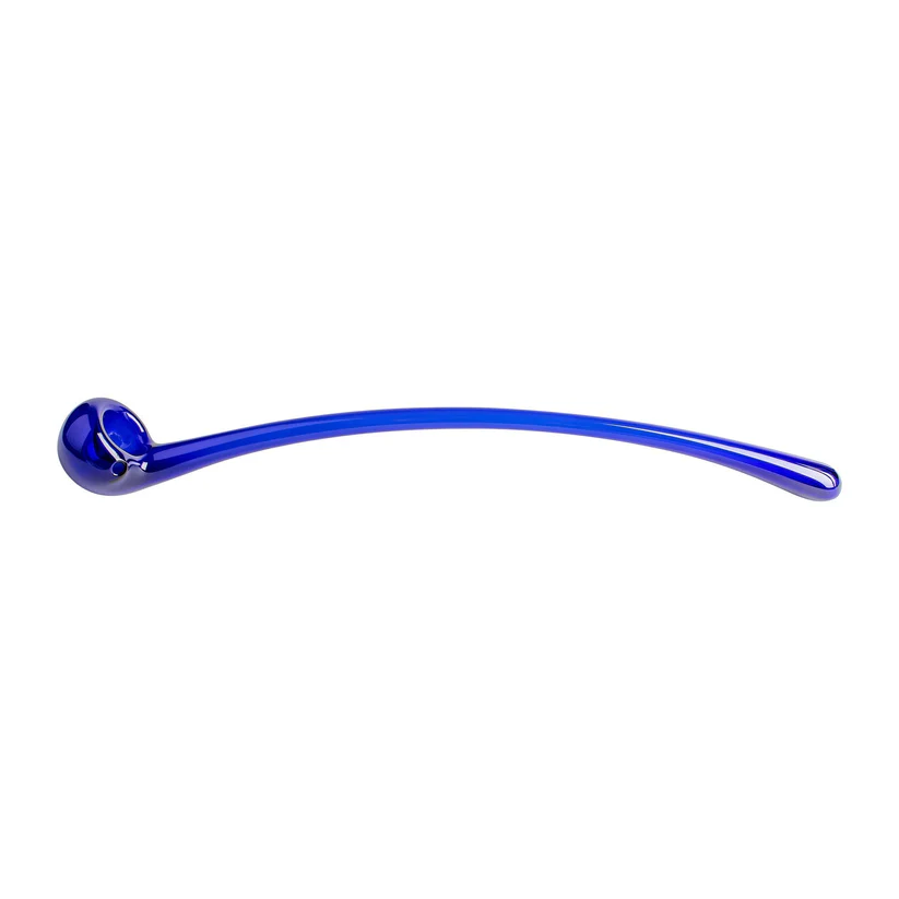Photograph of product: Red Eye Glass 12" Gandalf Hand Pipe - Cobalt Blue